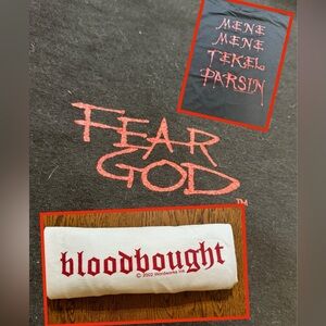 BUNDLE of 2 FEAR GOD XXL 100% Cotton Tees